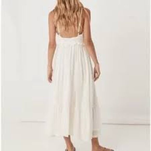 Spell & the Gypsy Collective Magnolia Soiree Dress in Antique White - Picture 11 of 12